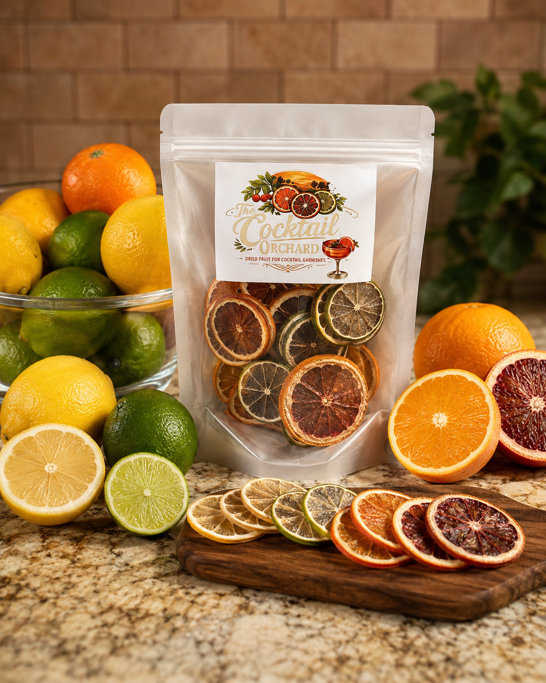 Mixed Citrus Cocktail Garnishes – 30 Slices